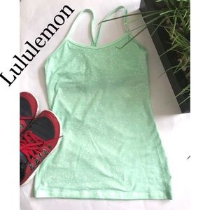 Lululemon women power Y tank top
